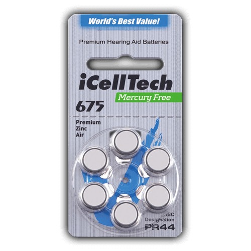 Батарейки IcellTech 675