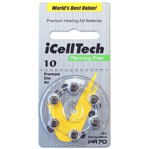Батарейки IcellTech 10
